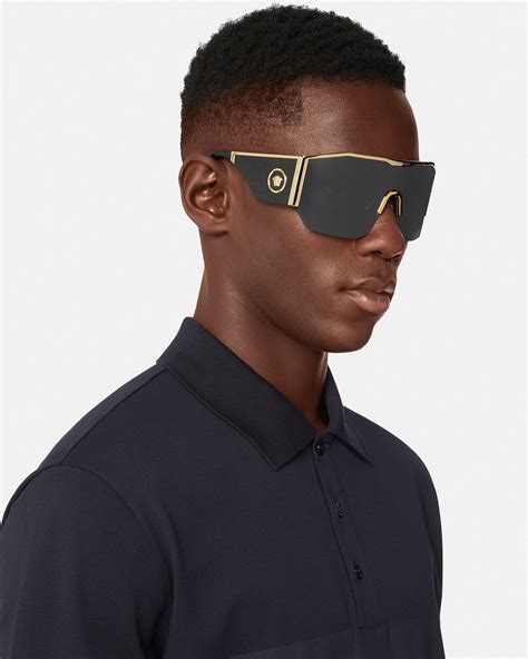versace medusa shield sunglasses